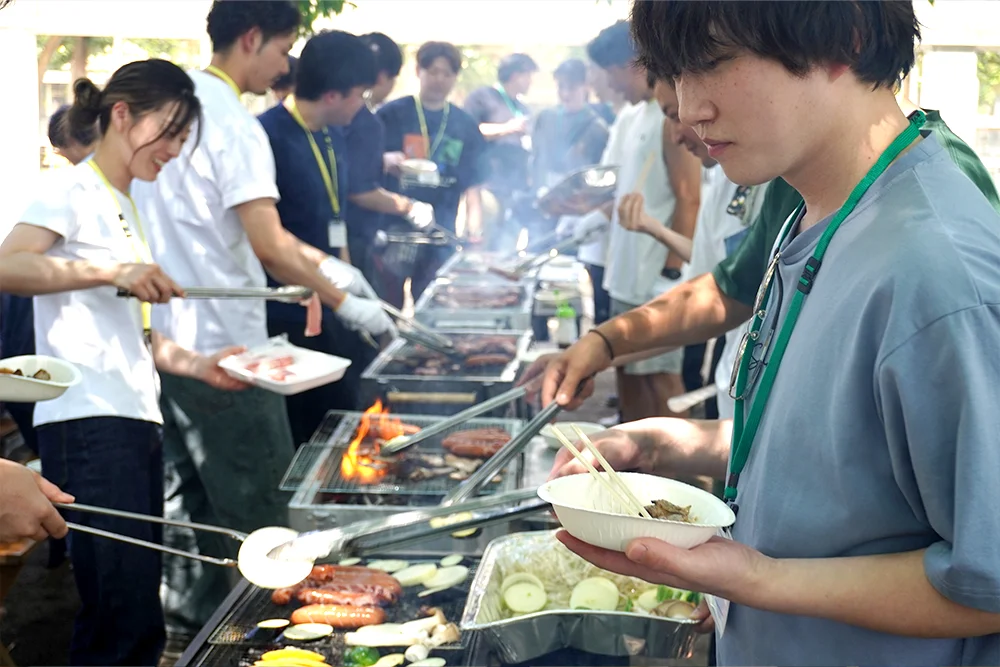 BBQ風景